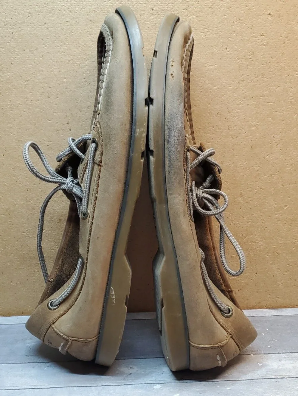 Sperry Top Sider Men's Tan Casual Boat Shoes Size 10.5 M